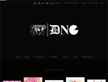 Tablet Screenshot of danextgeneration.com